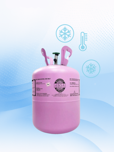 R410A Refrigerant 25 LB – Factory Sealed HVAC Cooling Refrigerant