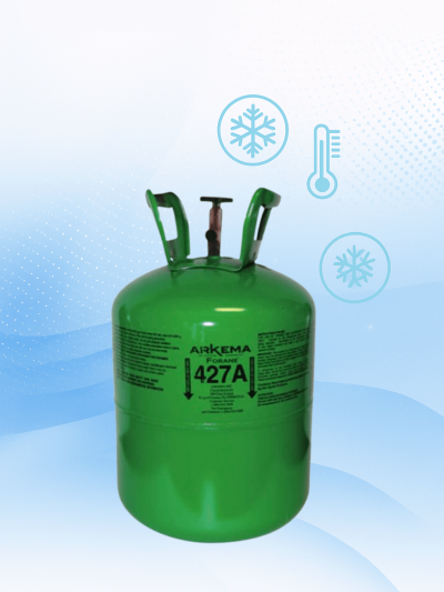R-427A 25 lb Refrigerant Tank – Professional HVAC Service Use