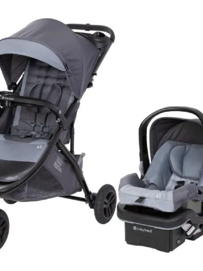 Baby Trend Tango 3 All-Terrain Stroller Travel System, Ultra Grey