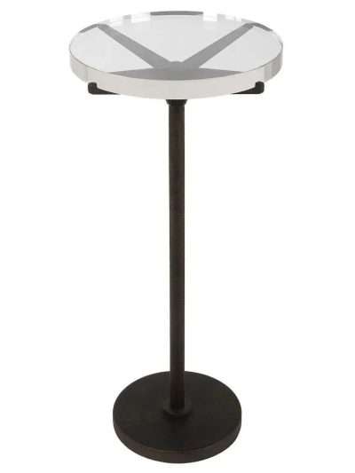 Bailey Street Home Accent Table - 24.75 Inches Tall x 12 Inches Wide - 208-Bel-5065048