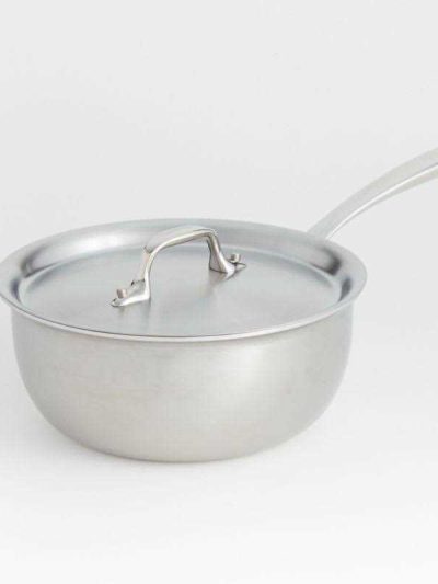 All-Clad d3 Curated 2.5-Quart Saucier With Lid - d3 Curated