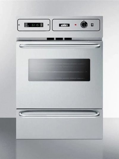 24 in Single Gas Wall Oven - Stainless Steel