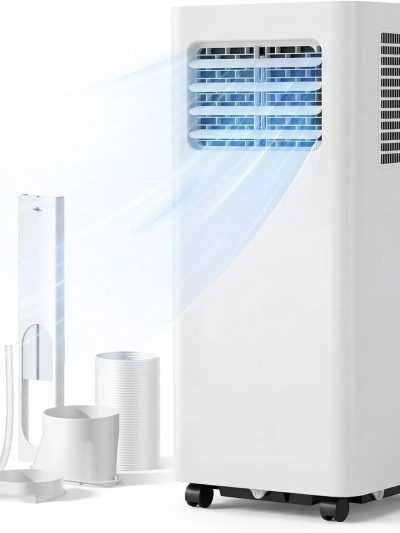 8000 BTU 3-in-1 Portable Air Conditioner - Cools 350 Sq.Ft