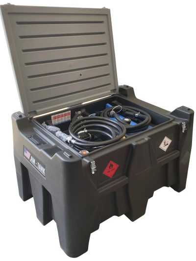 AM - Tank Portable Diesel And DEF Combo Tank, 105gl + 13gl, With 12V Pumps - AM-TANK 105gl