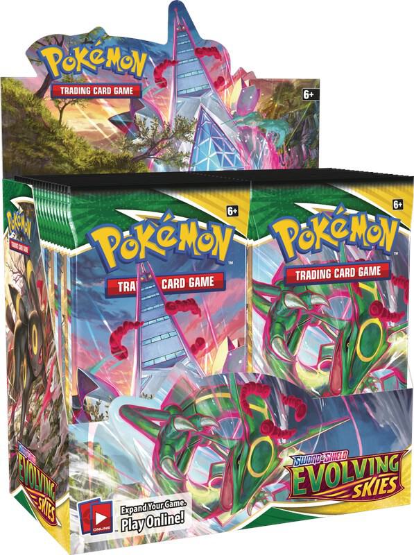 Pokémon Evolving Skies Booster Box (36 Packs)