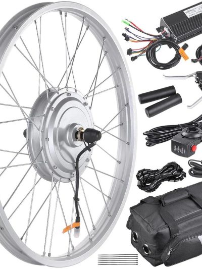 24 Inch 36V 750W Front E-Bike Hub Motor Conversion Kit