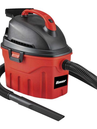 Bauer 3 Gallon 3 Peak HP Wet/Dry Vacuum