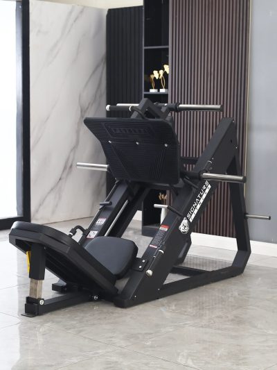 BalanceFrom Plate Loaded Adjustable Leg Press Machine With Extra Plate Storage, 1000-Pound Capacity - SF-L2