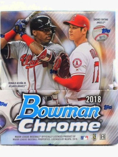 2018 Bowman Chrome Baseball Sealed Hobby Box