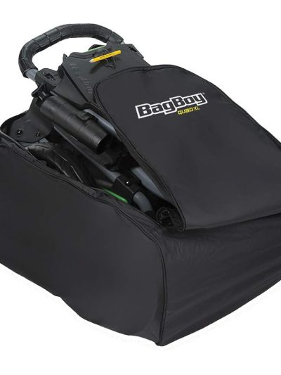Bag Boy Golf Push Cart Carry Bag, Black, 9.84 in L x 11.42 in W x 24.41 in H