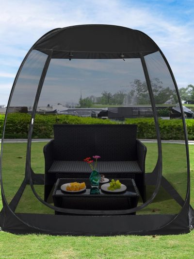 Alvantor Pop Up Screen House Gazebo With Mosquito Netting
