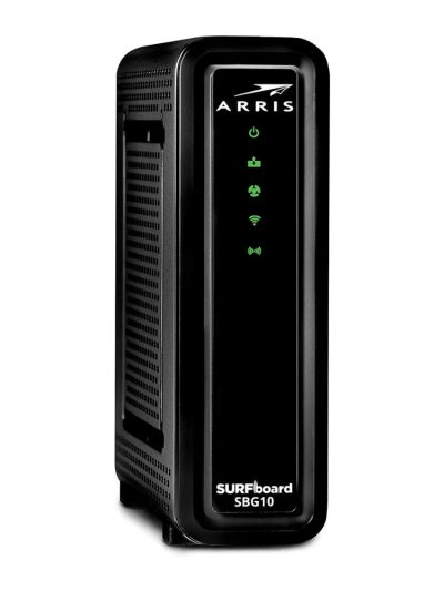 Arris SURFboard DOCSIS 3.0 Cable Modem And AC1600 Dual-Band Wi-Fi Router - SBG10