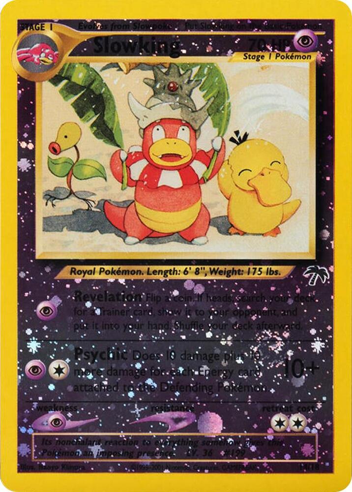 Pokémon Slowking 14/18 Reverse Holofoil - Southern Islands