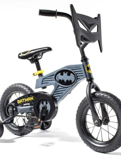 Batman Boys Bike 12 inch Gray/Yellow/Black - WMA-181201