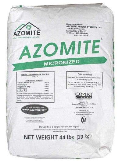 Azomite Micronized Natural Mineral Product 44 lb Bag