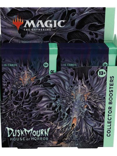 Magic: The Gathering Duskmourn: House of Horror Collector Booster Box (12 Packs)