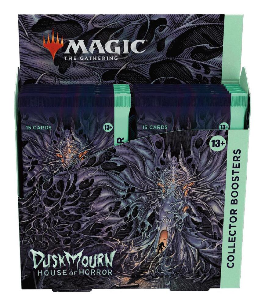 Magic: The Gathering Duskmourn: House of Horror Collector Booster Box (12 Packs)