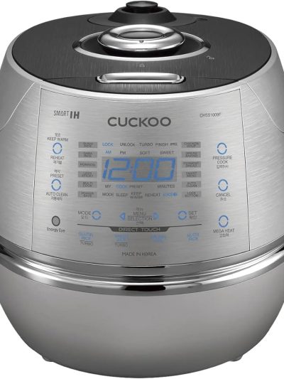 10-Cup Induction Heating Pressure Rice Cooker - Stainless Steel