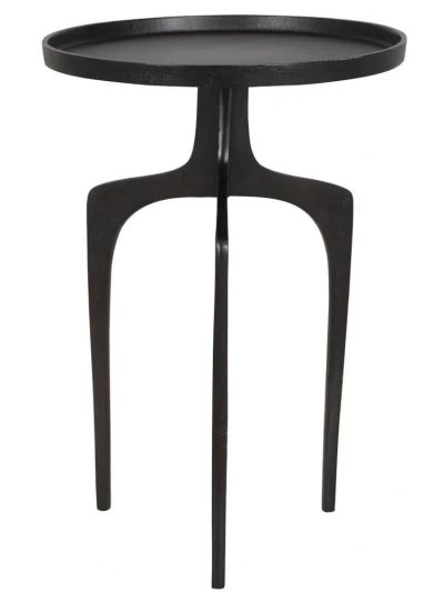 Bailey Street Home Accent Table, 22 Inches Tall, 15 Inches Wide, Dark Brown Finish - 2607-Bel-5174794