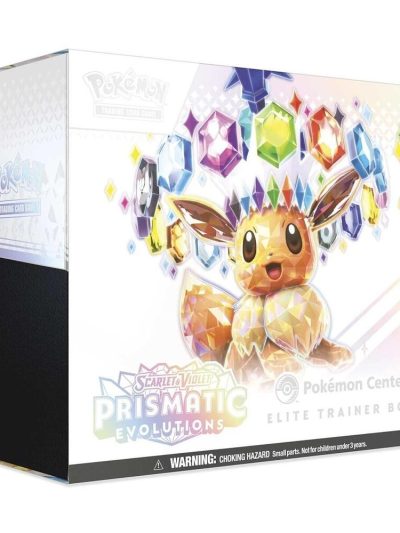 Pokémon Prismatic Evolutions Pokémon Center Elite Trainer Box