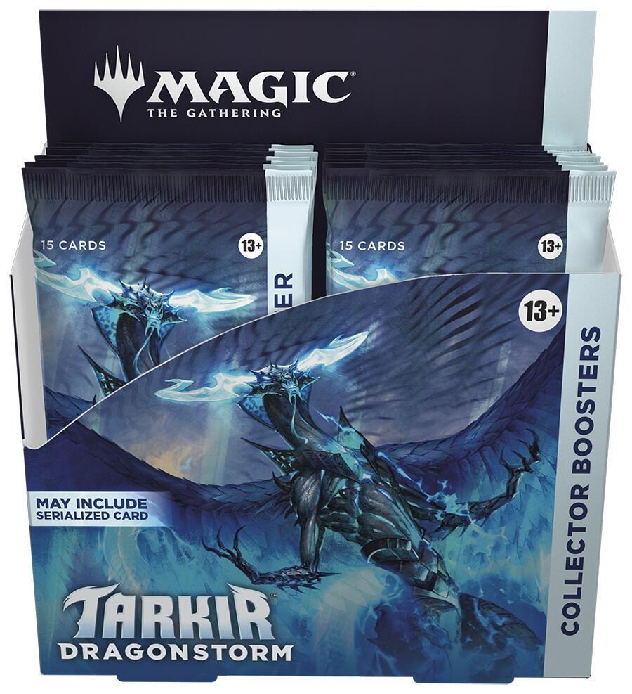 Magic: The Gathering Tarkir: Dragonstorm Collector Booster Box (12 Packs)