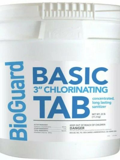 BioGuard Basic Chlorinating Tablets, 3 in, 25 lb - BIO22512