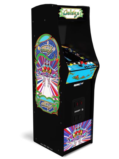 Arcade1Up Galaga Deluxe Arcade Machine - 5 Foot Tall Stand Up Cabinet