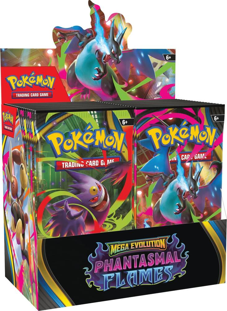 Pokémon Phantasmal Flames Booster Box (36 Packs)