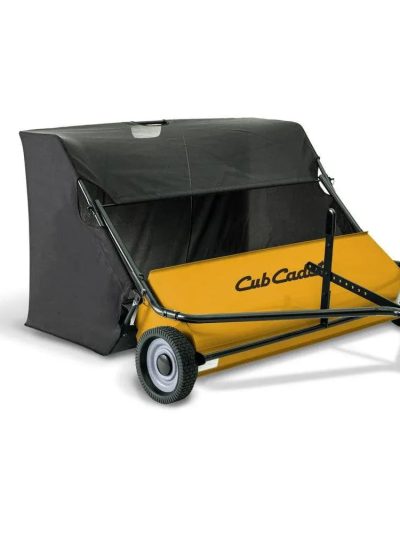 50-Inch Tow-Behind Lawn Sweeper With 26 Cu. Ft. Hopper