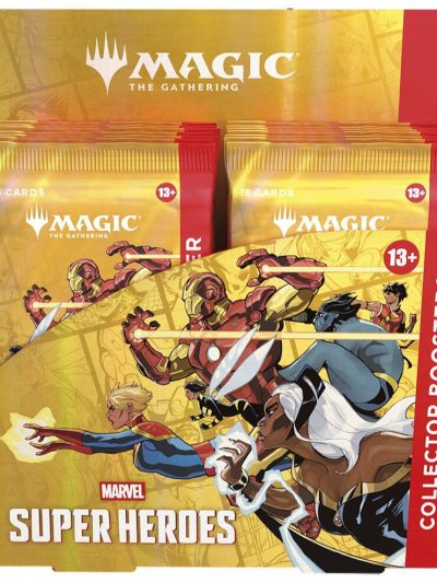 Magic: The Gathering Marvel Super Heroes Collector Booster Box (12 Packs)