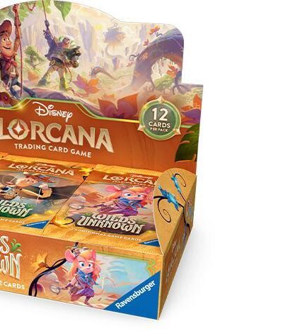 Disney Lorcana Wilds Unknown Booster Box Case (4 Boxes)
