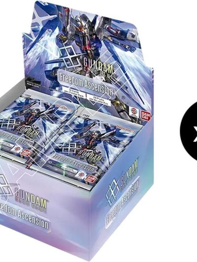 Gundam Freedom Ascension Booster Box Case (12 Boxes)