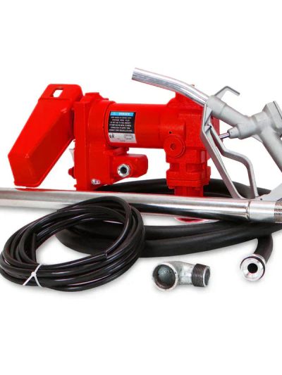 12V Electric Fuel Transfer Pump, 20 GPM, Yellow
