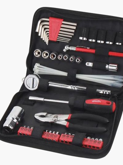 Apollo 56-Piece Auto Tool Set In Zipper Case - DT9774