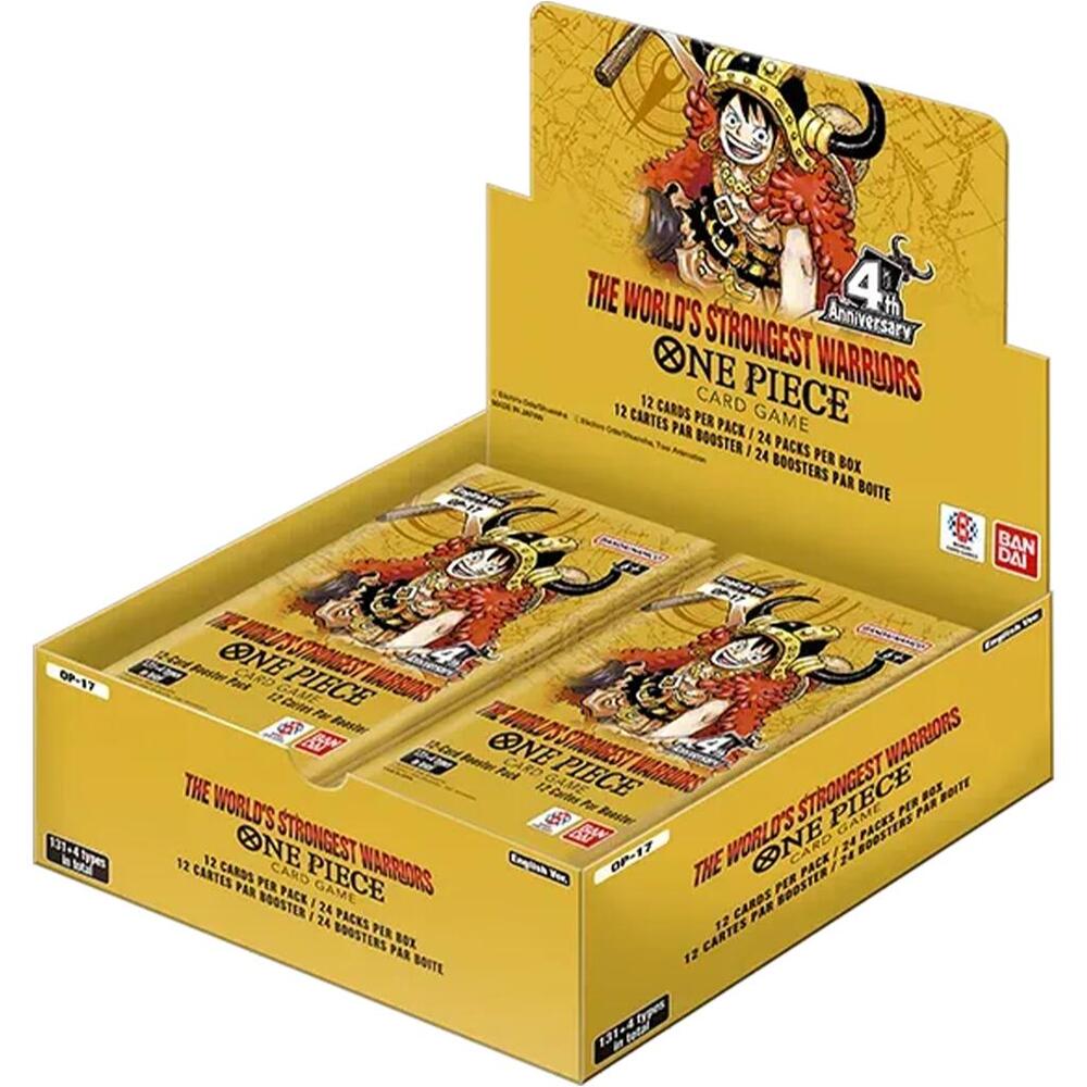 One Piece OP17 The World's Strongest Warriors Booster Box (English)