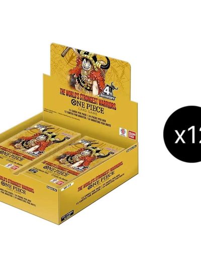 One Piece OP17 The World's Strongest Warriors Booster Case (12 English Boxes)