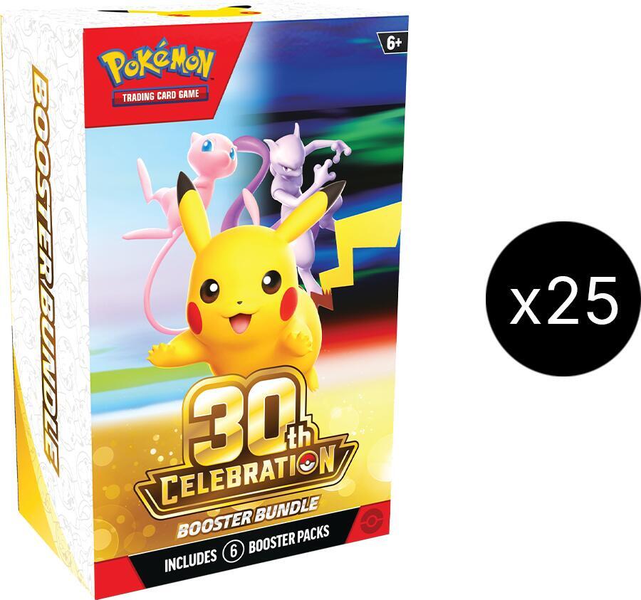 Pokémon 30th Celebration Booster Bundle Case (25 Bundles)