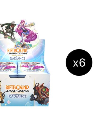 Riftbound Radiance Booster Display Case (6 Boxes) - Preorder