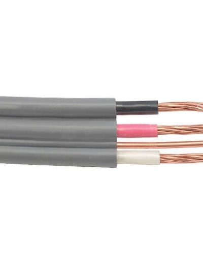 100' 8/3 UF-B Copper Underground Feeder Cable With Ground, Gray, 600V