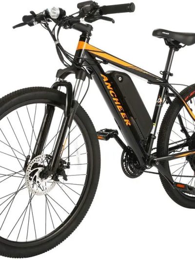 Ancheer Electric Mountain Bike 26-Inch, 350W, 20 MPH - SUNSHINE