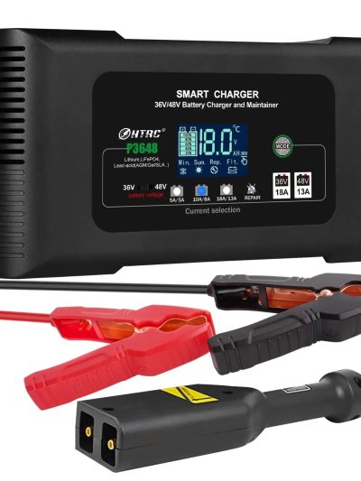 36V 18-Amp And 48V 13-Amp Smart Golf Cart Battery Charger