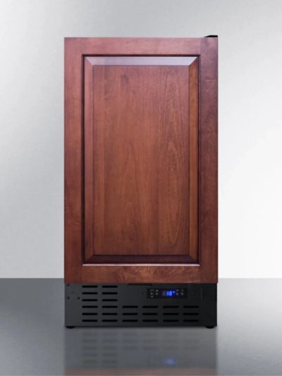 18 in Wide Frost-Free Freezer, Black, Built-In or Freestanding