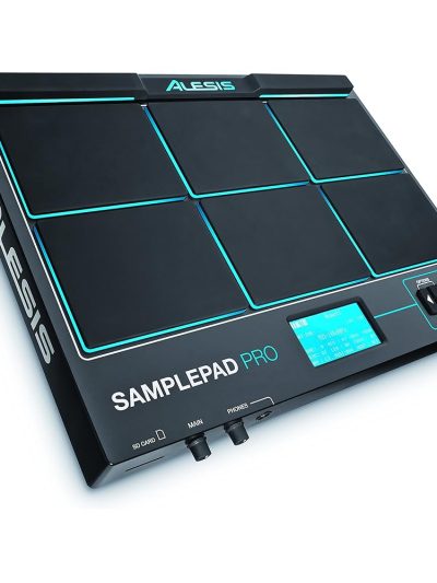 Alesis SamplePad Pro Percussion Sample Triggering Instrument With 8 Velocity Sensitive Drum Pads And 200+ Built-In Sounds