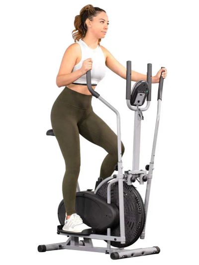 2-in-1 Elliptical Machine And Exercise Bike