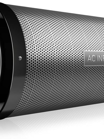 AC Infinity Air Carbon Filter 12in Duct Opening, 28in Length - Australian Virgin Charcoal