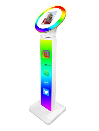 Automatic Selfie 12.9 Inch iPad Photo Booth Floor Stand