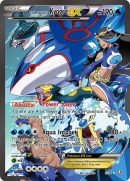 Pokémon Team Aqua's Kyogre EX 6/34 Holofoil - Double Crisis