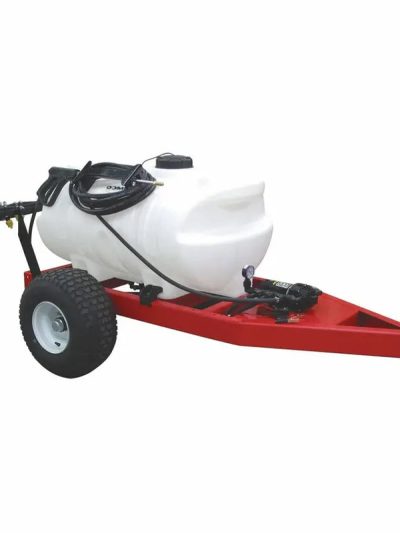 60-Volt 60-Gallon Trailer-Mounted Sprayer - Heavy-Duty Agricultural And Landscaping Spray System