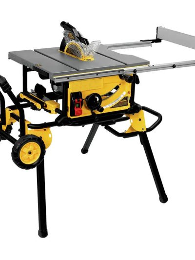 10 in 15 Amp Site-Pro Compact Jobsite Table Saw With Rolling Stand - DWE7491RS