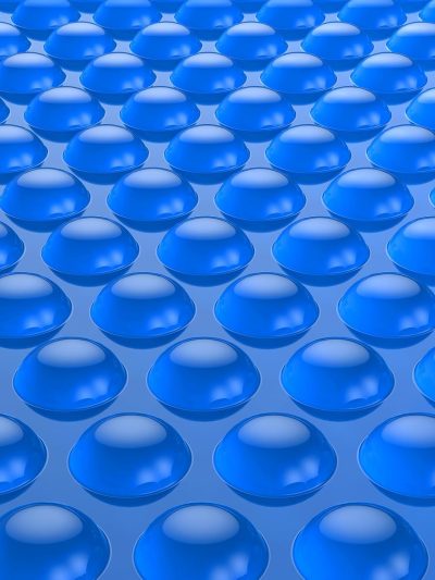 BigXwell 16-Mil Blue Rectangular Solar Pool Cover, 12 x 24 Foot - 1600 Series